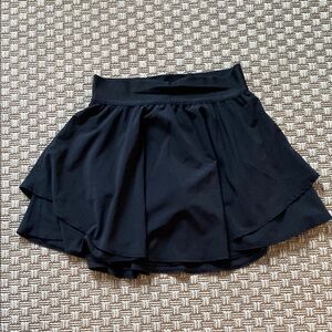 Lululemon Athletica Black Skater Skirt